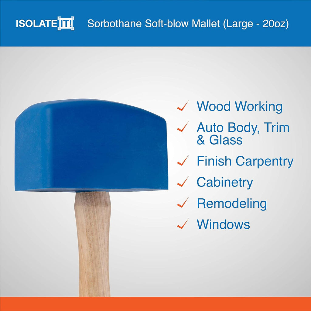Soft-Blow Mallet 20oz Pack of 2 T99597