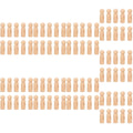 90 Pcs Unfinished Wooden Dolls DIY Y19263