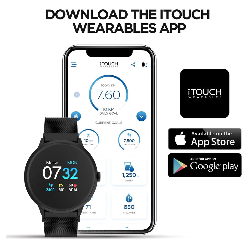 Blush 43mm Smart Watch & Fitness Tracker G282093