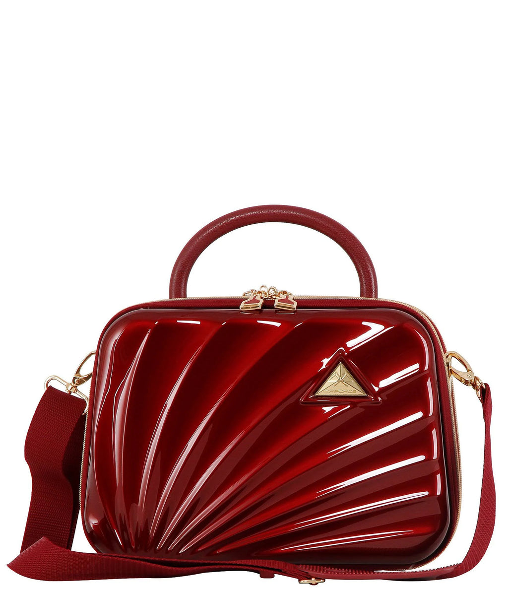Red 2-Sided Travel Beauty Case D131323