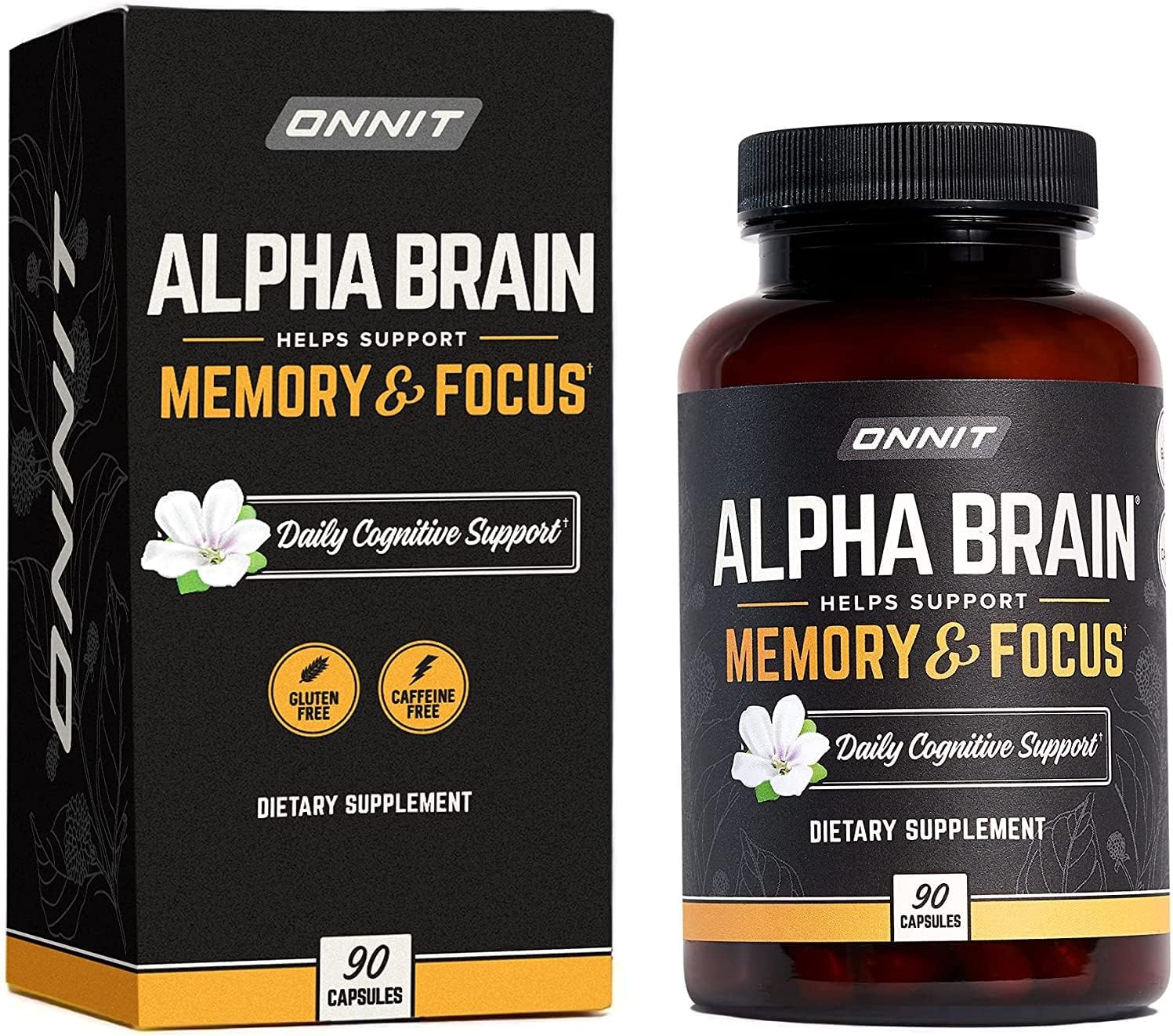 Alpha Brain Nootropic Brain Supplement Pack of 2 P706291
